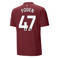 Camisa de Futebol Manchester City Phil Foden #47 Equipamento Alternativo 2024-25 Manga Curta